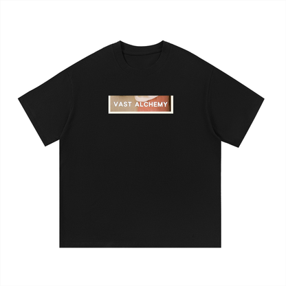 Essential Cotton-Tee ("Half of A Pink-Polaroid")